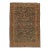 Vintage Distressed Area Rug 4ft 6in X 6ft 7in For Sale