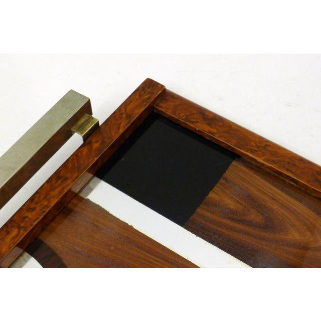 Vintage Art Deco Tabletop with Graphic Decor, 1930s For Sale - Image 4 of 12