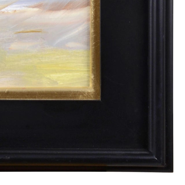 American Howard Carr "Morning Stroll" Oil Painting on Canvas For Sale - Image 3 of 6