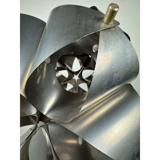 Aluminum Table Lamp, 1970s For Sale - Image 13 of 18