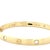 Cartier Cartier, Love Bracelet Classic Model 4 Diamonds Bangle Bracelet, Size 18 For Sale - Image 4 of 12