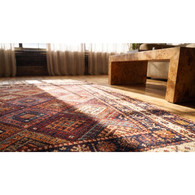 Antique Persian Kurdish Rug For Sale - Image 12 of 12