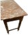 Late 19th Century Victorian Marble-Top Console Table With Spool Turned Legs For Sale - Image 4 of 11