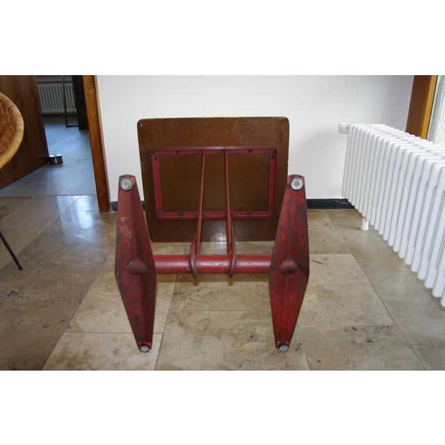 Vintage Tables by Jacques Ogé for the Doncourt-Lès-Conflans Airfield, 1950, Set of 2 For Sale - Image 12 of 15