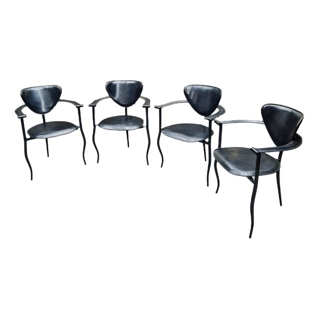 Model Marilyn Chairs from Arrben, 1980s, Set of 4 For Sale