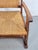 Modern Dutch Brutalist Armchair in Rush and Oak, 1950s For Sale - Image 10 of 13