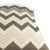Gray & White Chevron Pattern Pillow Cover For Sale In Portland, OR - Image 6 of 7