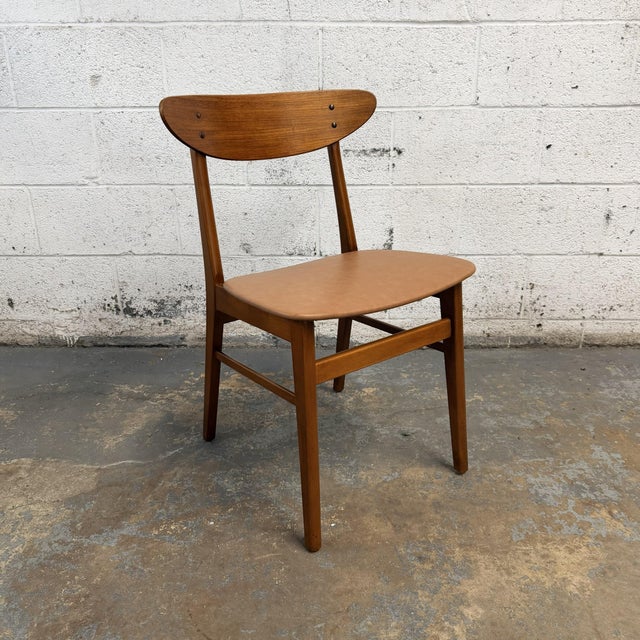 Wood Set of 6 Vintage Danish Modern Teak Dining Chairs by Farstrup, Model 210 Thomas Harlev Design, 1960s For Sale - Image 7 of 13