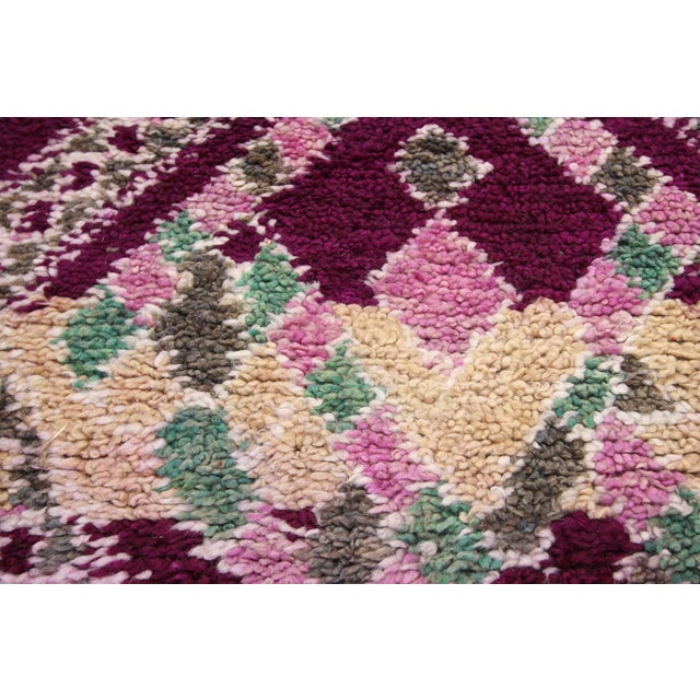 Vintage Beni M'Guild Moroccan Rug - 06'01 X 12'00 For Sale - Image 9 of 11