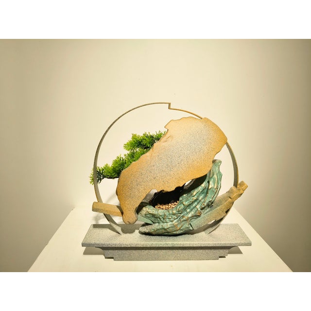 Landscapes, Bonsai, and Sculptural Ornaments，Half-Veiled – Neo-Chuanpai Bonsai Series For Sale - Image 10 of 12