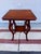 Antique Victorian Cherry Tabouret Table With Reticulated Fretwork, Circa 1890-1910 For Sale - Image 10 of 14
