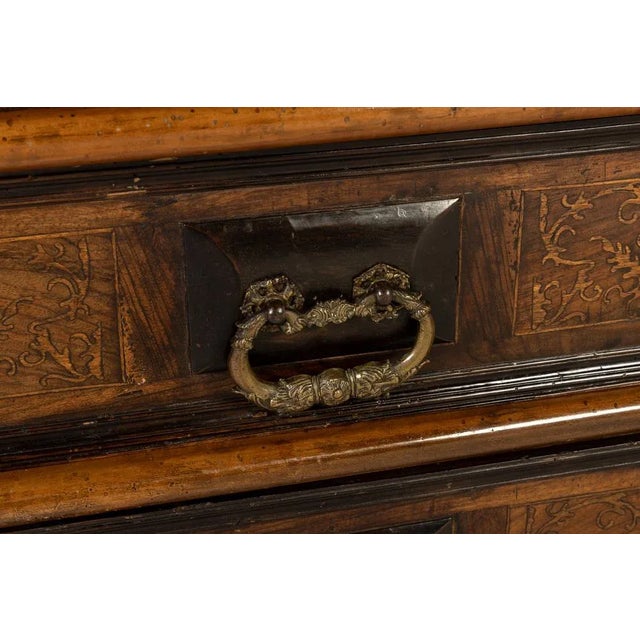 18th Century Italian Walnut Chest of Drawers For Sale - Image 9 of 12