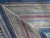 English 4 Ply Thai Silk Fabric in Steel Gray With Plum, Amethyst and Navy Blue Stripe, 2.67 Yards For Sale - Image 3 of 8