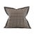Designer Vicki Payne Free Spirit Black & White Check Dogstooth Houndstooth Pillow Covers- 20" Pair For Sale - Image 4 of 5