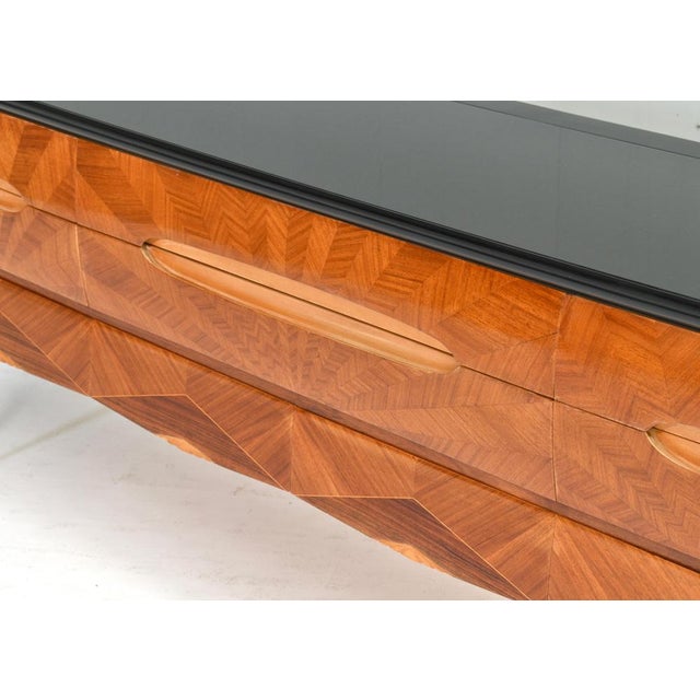 Italian Sideboard in Walnut by Vittorio Dassi, 1950s For Sale - Image 10 of 18