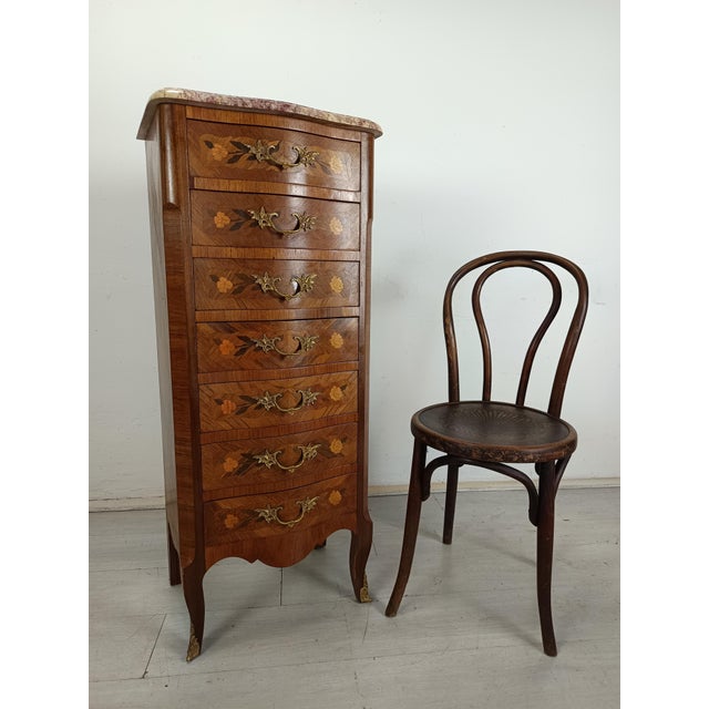 1950s Louis XV Style Chiffonier, 1950s For Sale - Image 5 of 18