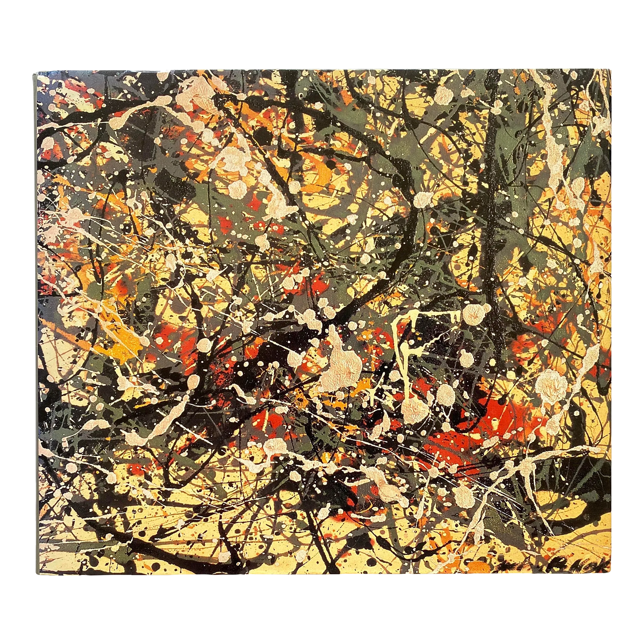 Jackson Pollock Vintage 1989 1st Edtn Abstract Expressionist