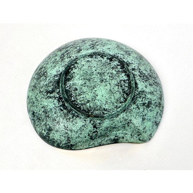 1950s Vintage Austrian Brass Ashtray attributed to Franz Hagenauer, 1950s For Sale - Image 5 of 6