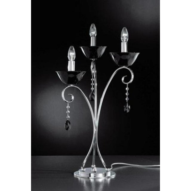 Diva 12 Lights Chandelier in Polished Chrome and Crystal by Aggiolight For Sale - Image 14 of 15