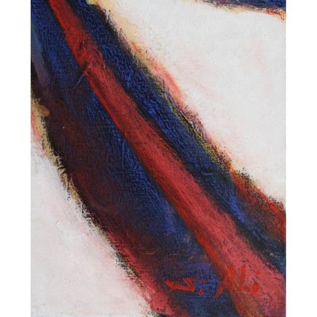 Ali Shamsi, Flower, 2008, Oil on Canvas For Sale - Image 8 of 9