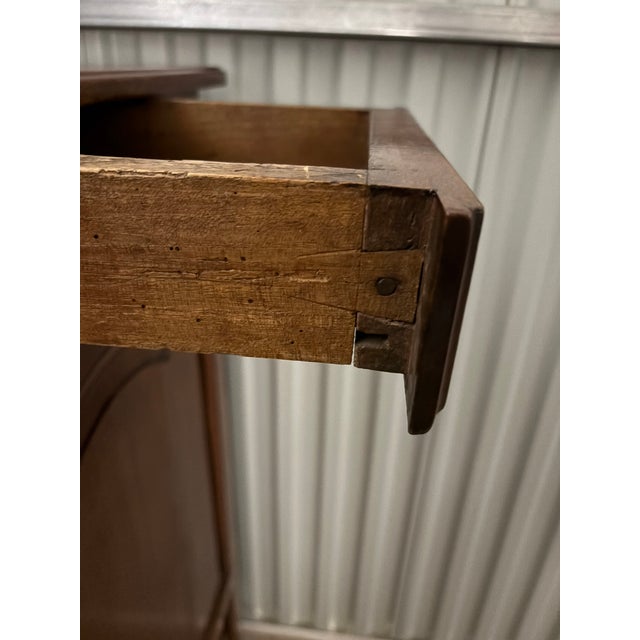 Country French Oak Enfilade With Three Drawers & Three Cabinet Doors, 18th Century For Sale - Image 11 of 12