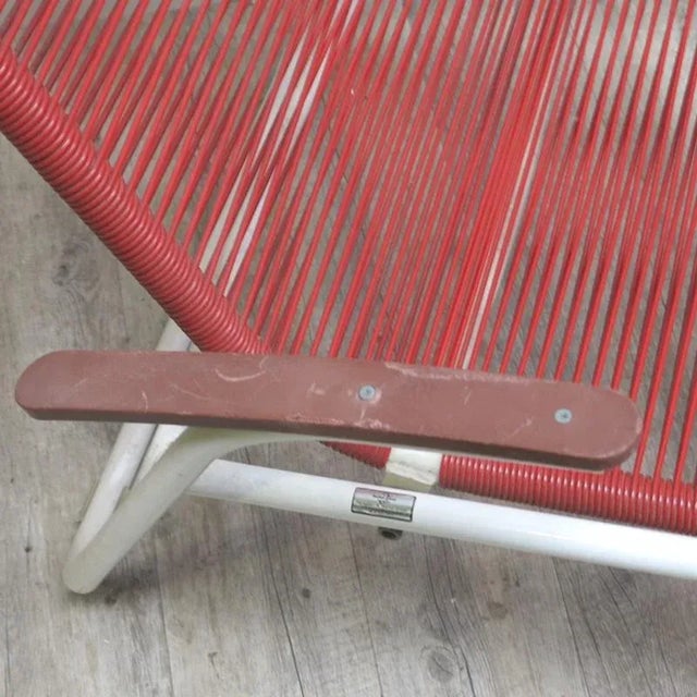 German Metal and Plastic Garden Chair from Henkel Ideal, 1970s For Sale - Image 3 of 8