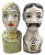 Half Bust Sculptures by Tarcisio Tosin for La Freccia, Vicenza, Italy, 1960s, Set of 2 For Sale