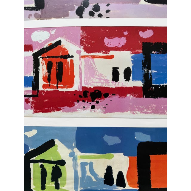 Hans Unger (1915-1975), Three Concept Artworks for Town House,1959, Copyright London Transport Museum 2008, Limited Edition Print. Printed in Uk. For Sale - Image 12 of 12
