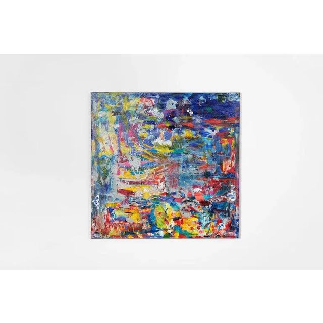 Title: Damay Artist: Vanessa Joy Medium: Acrylic on canvas Subject matter: Abstract Art Size: 36 x 36 inches The painting...