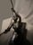 Ferdinand Preiss (GERMAN, 1882-1943) Bronze 16" x 15" x 4.5" Acrobat Performer Sculpture