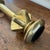 Mid 20th Century Modernist Mid Century Sculptural Solid Brass Candle Pricks- A Pair For Sale - Image 5 of 8