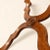 Late 20th Century Late 20th Century William and Mary Style Walnut Coffee Table, Bun Feet and X-Stretcher For Sale - Image 5 of 6