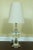 Transparent Heavy Solid Crystal Modern Table Lamp For Sale - Image 8 of 8