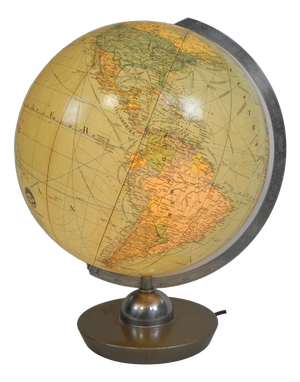 Light-Up Globe from JRO Globus, 1960s