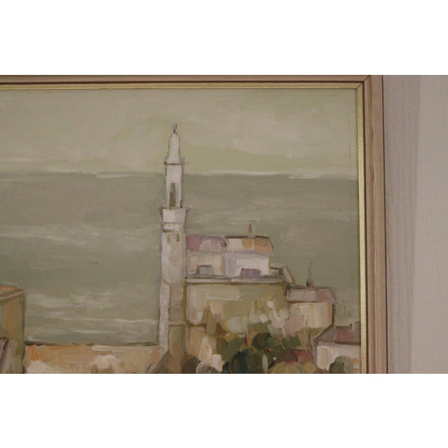A. Vasilesck, By the Sea, 1990, Oil on Canvas, Framed For Sale - Image 13 of 18