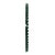 Kenneth Ludwig Chicago Varsha Round Oversized Beaded Mirror in Glossy Hunter Green For Sale - Image 4 of 9