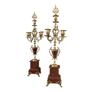 Antique Pair of French Candelabra