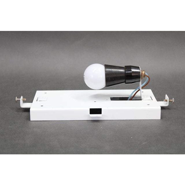 Brutalist Glass Wall Light attributed to Kamenicky Senov, Former Czechoslovakia, 1970s For Sale - Image 9 of 14