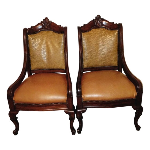 1980s Pair of Hemingway Collection Armchair a Timeless Masterpiece From Thomasville For Sale