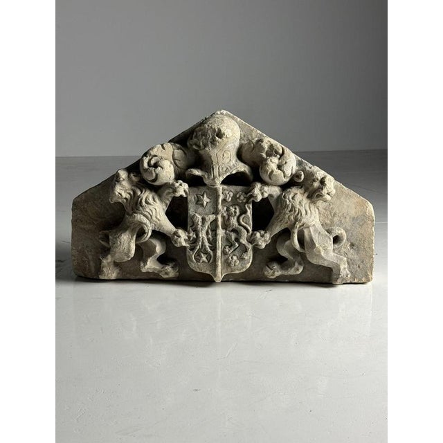 Limestone Coat of Arms For Sale - Image 6 of 16