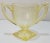 Art Nouveau 1930s Indiana Horseshoe Yellow Footed Open Sugar For Sale - Image 3 of 12