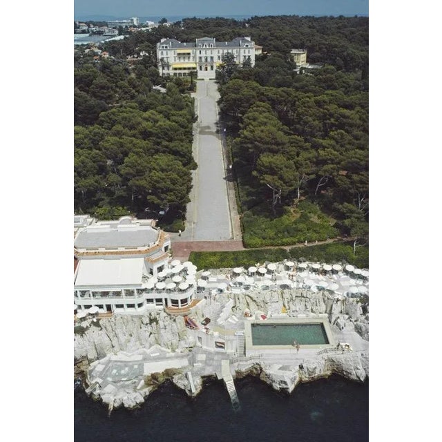 Hotel Du Cap-Eden-Roc 1976 An aerial view of the Hotel du Cap-Eden-Roc in Antibes on the French Riviera, August 1976....