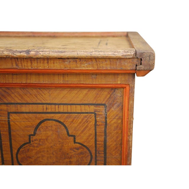 Tyrolean Painted Fir Chest, Late 18th Century For Sale - Image 4 of 18