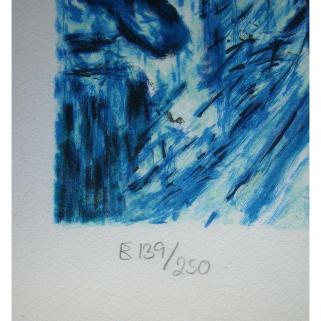 After Marc Chagall, Lovers Over Paris, 1985, Limited Edition Lithograph For Sale - Image 12 of 18