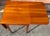 Mid 20th Century American Federal Style Solid Cherry Single Drawer Drop-Leaf Side Table For Sale - Image 14 of 14