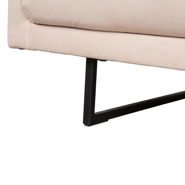 Freistil 133 Fabric Three-Seater Sofa in Beige, Cream and Sand, Astera 318 from Rolf Benz For Sale - Image 6 of 13