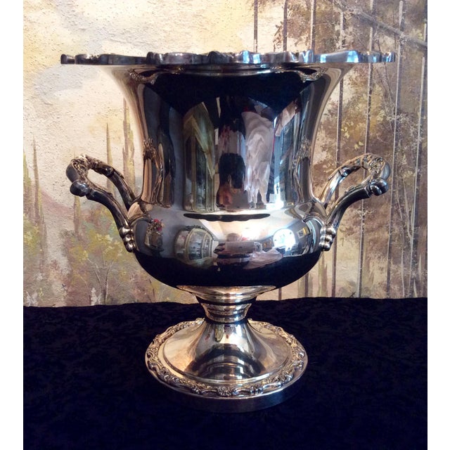 Vintage Silver Plate Champagne Bucket Chairish