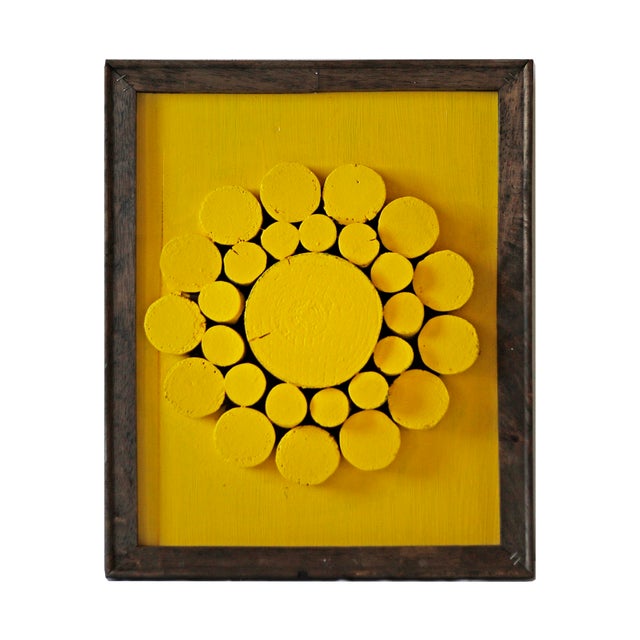 Vintage Sculptural Relief For Sale