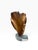 Mid-Century Modern Signed Van Noorden Biomorphic Abstract Alabaster Sculpture on Lucite Base For Sale In West Palm - Image 6 of 9
