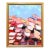 Birds, Sheep and Angels, Abstract Expressionist Mid Century Modern Oil Painting by Alexandra Swistak For Sale